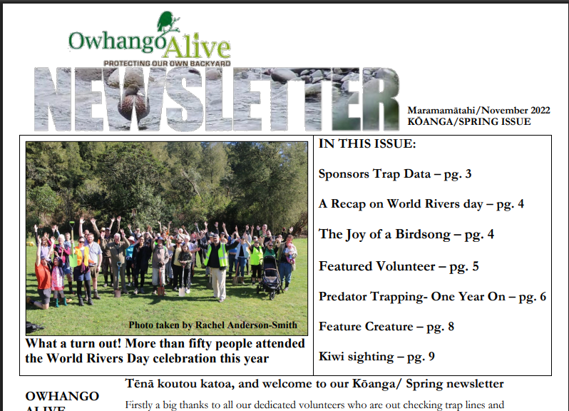 2022 spring newsletter